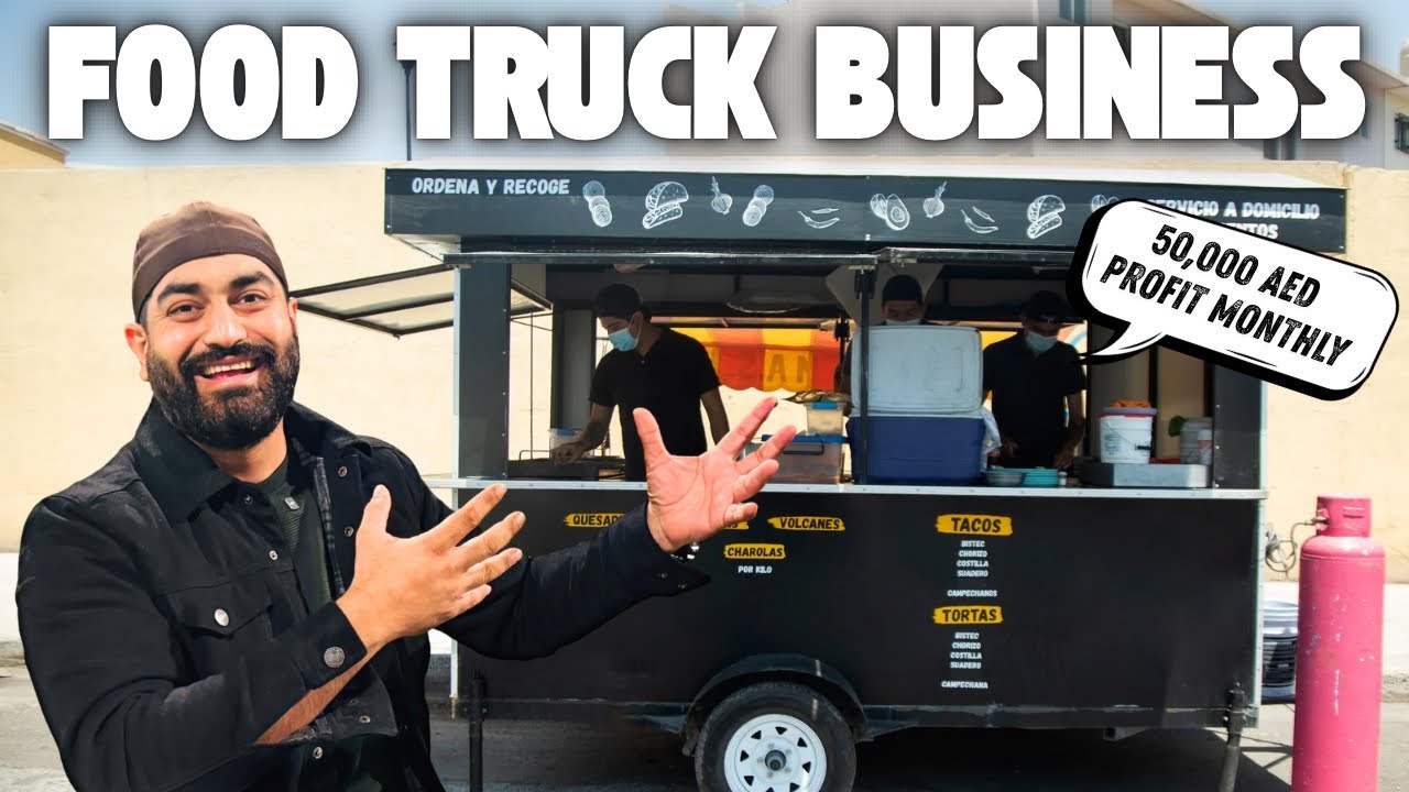 Food Truck Business in Dubai 🇦🇪 | How People Make AED 50,000/Month 😱 Cost 💲 License