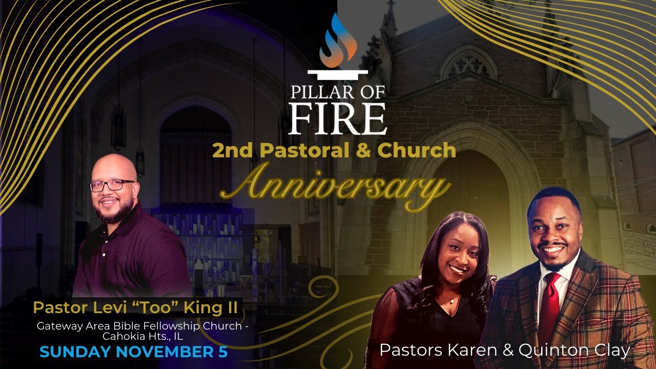 Pillar of Fire Church 2nd Pastoral & Church Anniversary YouTube