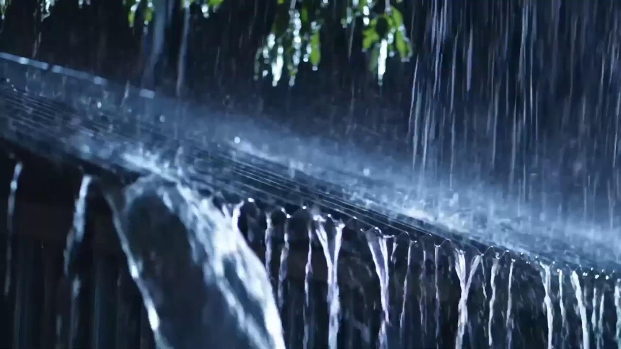 Cozy Tin Roof Rain ASMR at Midnight for Deep Relaxation and Restful Sleep Peaceful Rain at Night 307