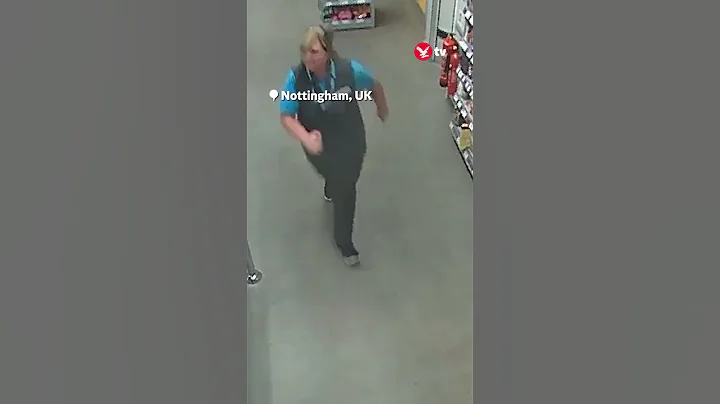 Serial shoplifter stealing butter caught by police #shorts #news #viral