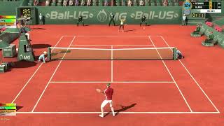 Tennis Elbow 4 - Xbox release video - CPU vs CPU (Pro-10)