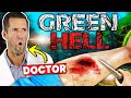 ER Doctor REACTS to Green Hell Survival Game