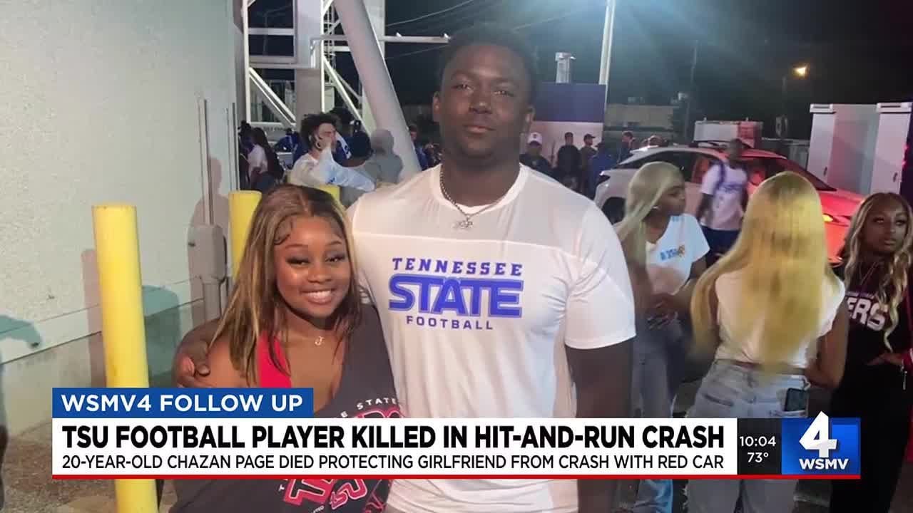TSU football player died protecting girlfriend from hitandrun crash