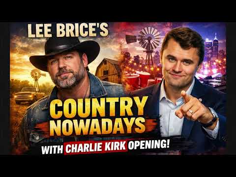 Lee Brice Country Nowadays - Charlie Kirk opening verse - Turning point USA - All American Halftime