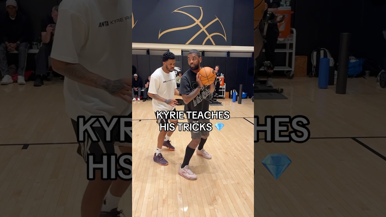Kylie Irving teaches his BAG 🎒 