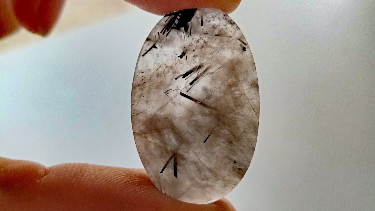 I Repaired a Broken Black Rutilated Quartz… And the Result Was INSANE! (Gem Restoration)