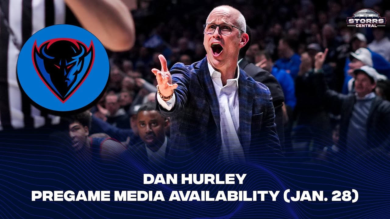 Dan Hurley Pregame Media Availability - DePaul (1-28-25) - YouTube
