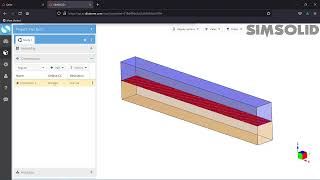 SimSolid Cloud - Separating Contact with Friction