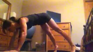 Dive Bomb Push up to Scorpion Flip