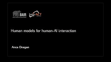 UWECE Research Colloquium: November 15, 2022 - Anca Dragan, University of California at Berkeley
