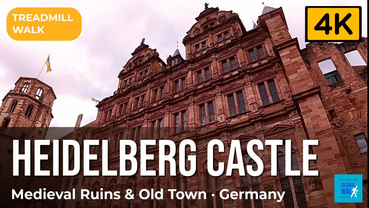 Heidelberg Castle 4K — Medieval Ruins on the Neckar, Germany