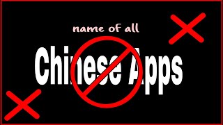  All 118 banned Chinese apps // which one you had?  