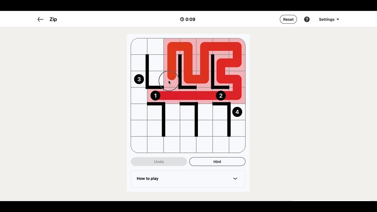 LinkedIn Zip Answer Today | 30 July 2026 - Puzzle #500