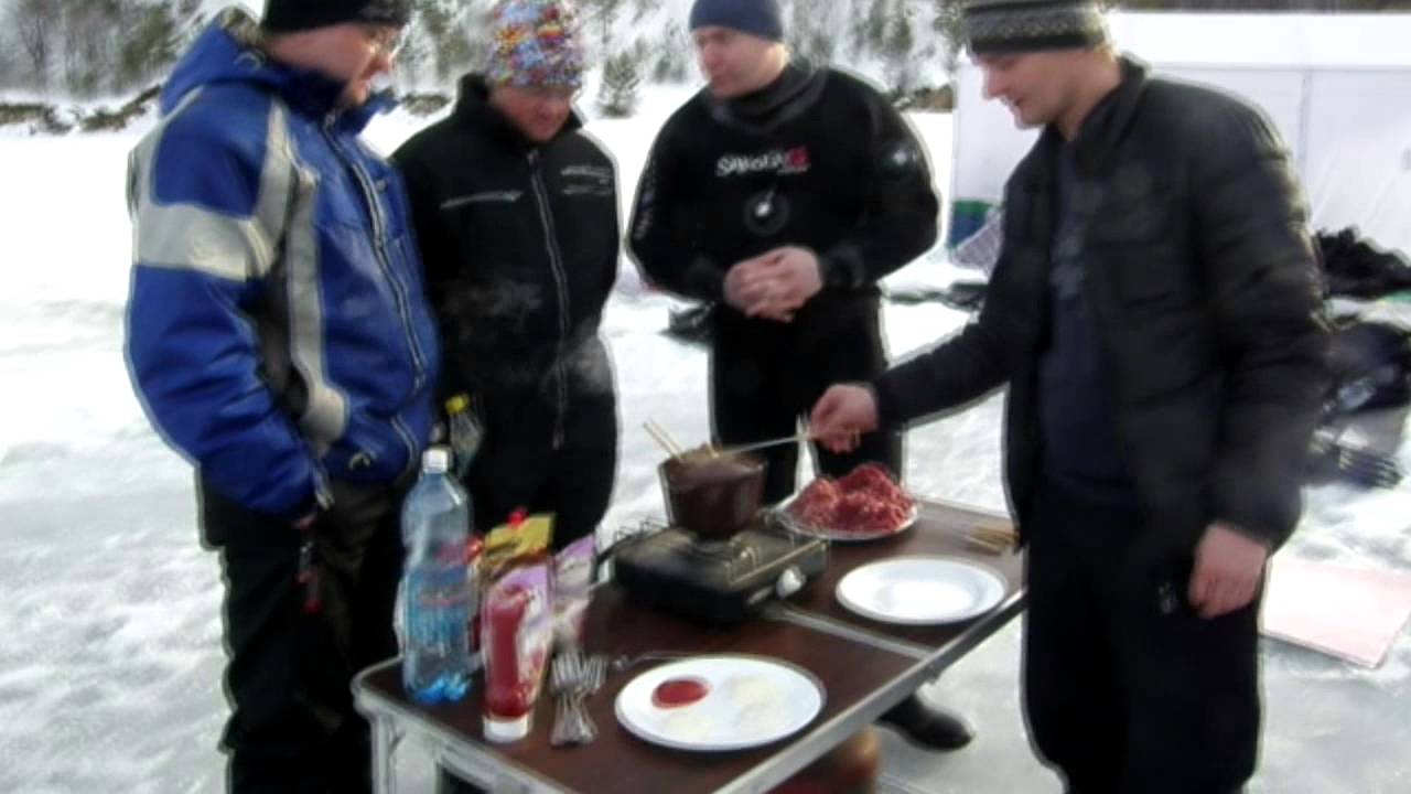 Мясное фондю - YouTube