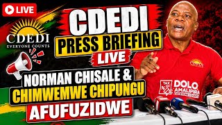 CDEDI PRESS BRIEFING LIVE CORRUPTION - NAMIWA WATI NORMAN CHISALE NDI MINISTER CHIPUNGU AFUFUZIDWE