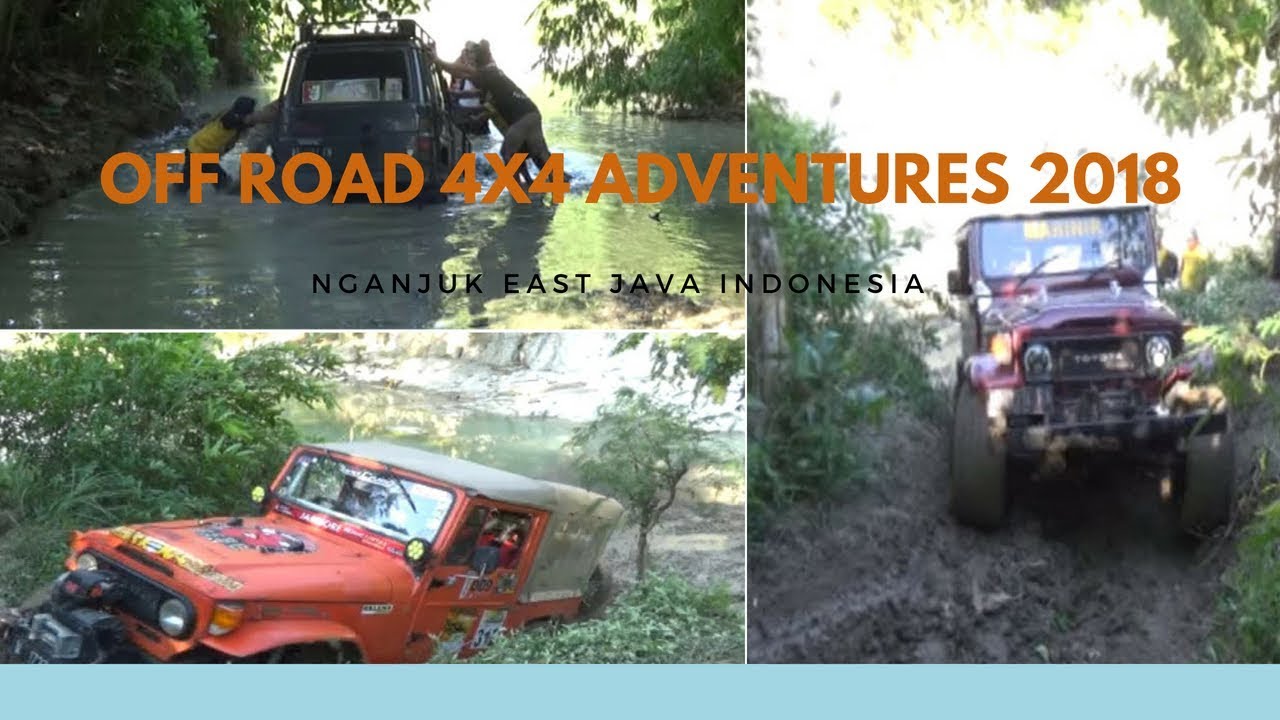 Off road 4x4 Adventures 2018 - Nganjuk East Java Indonesia