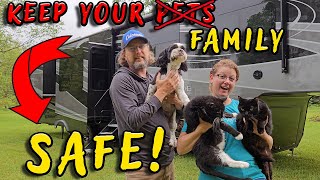 Keep Your Pets Safe! | Remote Temperature Monitoring for Your RV | Full Time RV Living