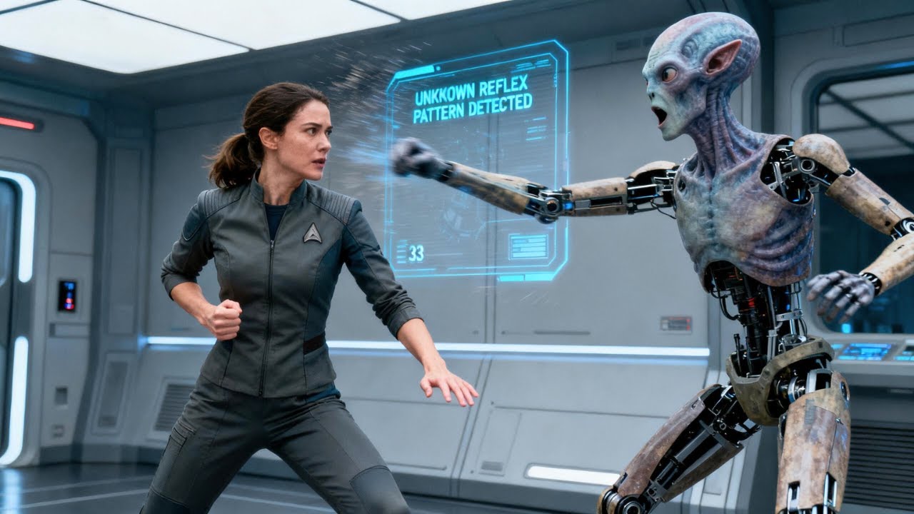 Она сразилась с инструктором голыми руками — её клетки активировали рефлекс, который Галактика ни...