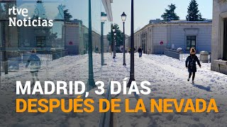 Así está la ciudad de MADRID tras la histórica nevada de la borrasca 'FILOMENA' | RTVE Noticias