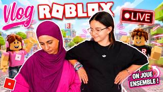 VLOG - MASSILYA PARTAGE son COMPTE ROBLOX avec VOUS - Préparation LIVE