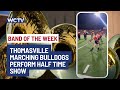 WCTV Band of the Week: Thomasville Marching Bulldogs perform half time show