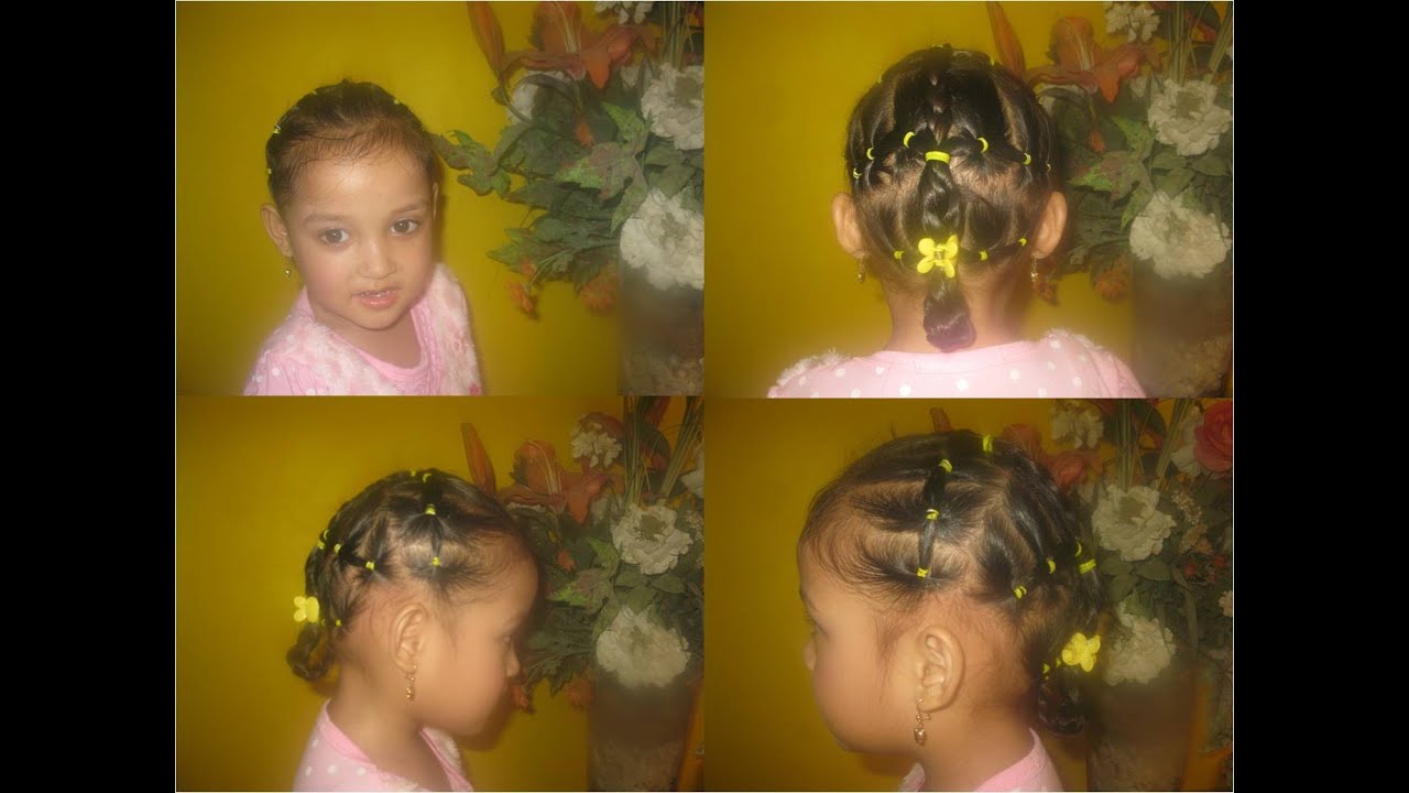  CARA  MENGIKAT RAMBUT  ANAK MODEL  JALA KEPANG TENGAH  YouTube