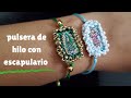 Pulsera con escapulario/ nicols Handmade