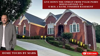 Want To Be Tyler Perry’s Neighbor In Douglasville, GA?  3 Levels, Multi-Generational Home