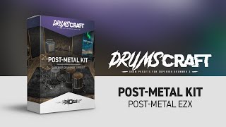 Superior Drummer 3 Preset | #DRUMSCRAFT Post-Metal Kit