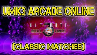 ULTIMATE MORTAL KOMBAT 3 ARCADE ONLINE [CLASSIC MATCHES]