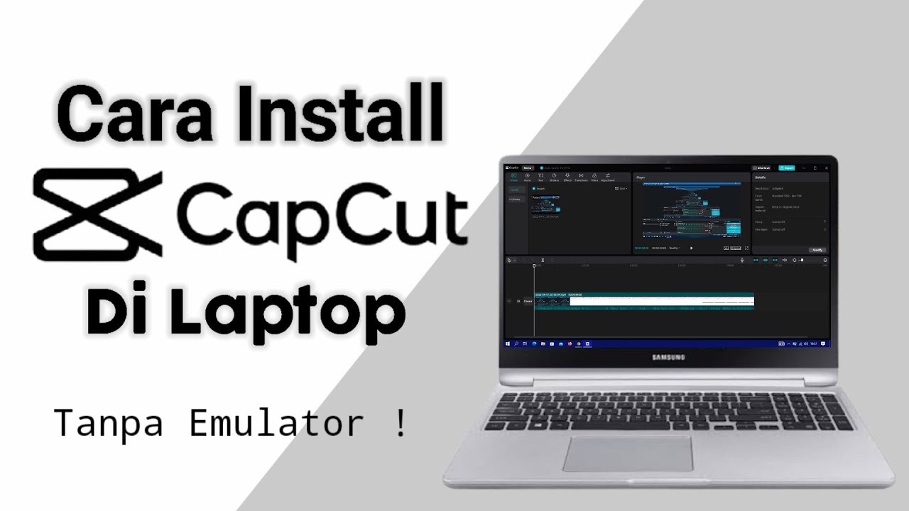 Cara Install Capcut di Laptop Windows YouTube