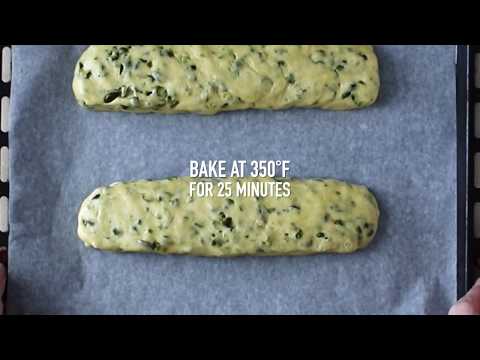 Chocolate Pistachio Biscotti