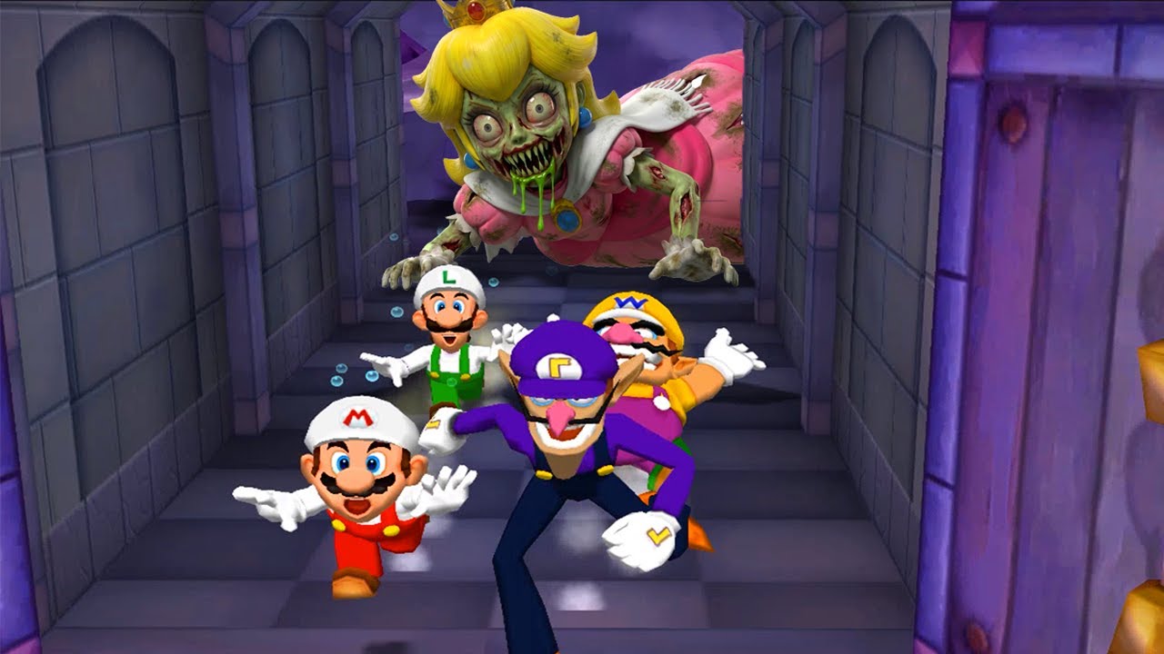 【マリオパーティ5】ミニゲーム マリオVsルイージVsワリオVsワルイージ(CPU最強 たつじん)