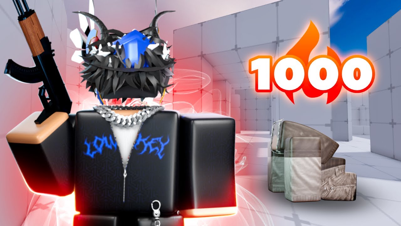 I ended a 1000 WIN STREAK in ROBLOX RIVALS.. - YouTube