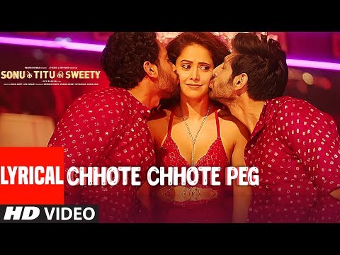 Chhote Chhote Peg LYRICAL