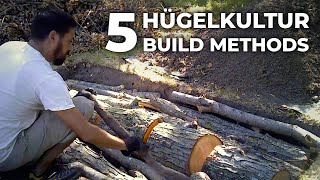 5 Ways to Build a HÜGELKULTUR Garden Bed