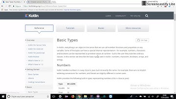 Kotlin - declaração de variáveis var e val