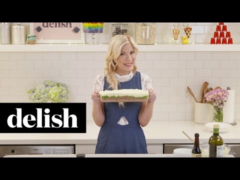 Tori Spelling Makes Shepherd's Pie | Delish Kitchen Takeover