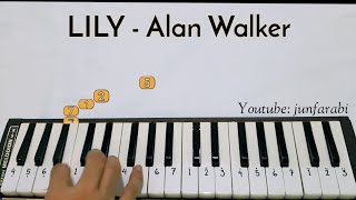 not pianika lily alan walker - melodika