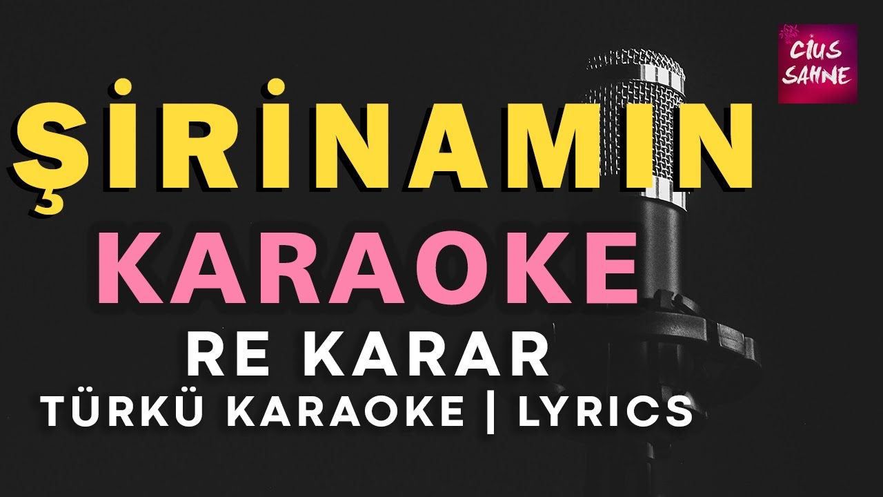Şirinamın – Kürtçe Türkü Karaoke | Altyapısı ve Sözleriyle (Lyrics) - Re