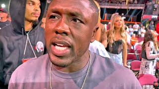 ANDRE BERTO IMMEDIATE REACTION AFTER JAKE PAUL SPLIT DECISION VICTORY OVER TYRON WOODLEY