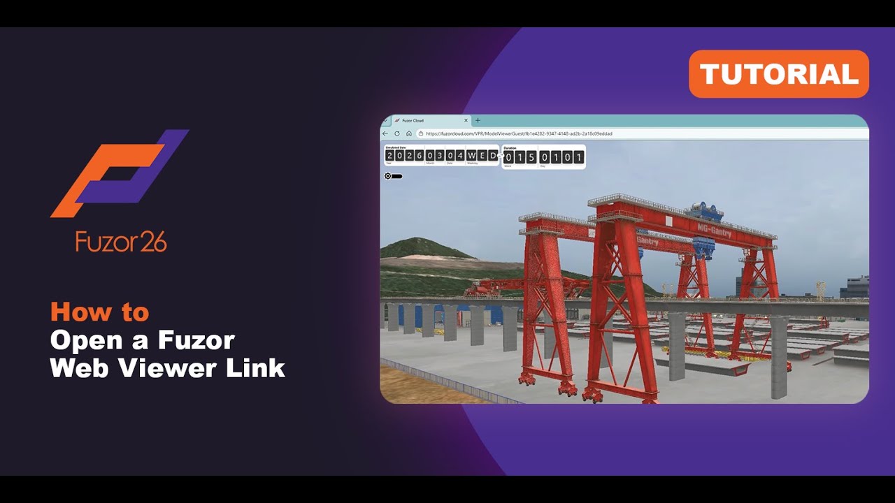 [Fuzor 2026] Как открыть ссылку на веб-просмотрщик Fuzor