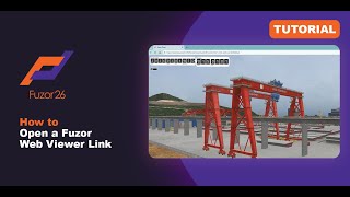 [Fuzor 2026] How to Open a Fuzor Web Viewer Link