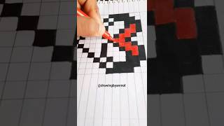 Spider man pixel art tutorial🕷#drawingbyanmol #youtubeshorts #shorts #pixelartideas #spiderman