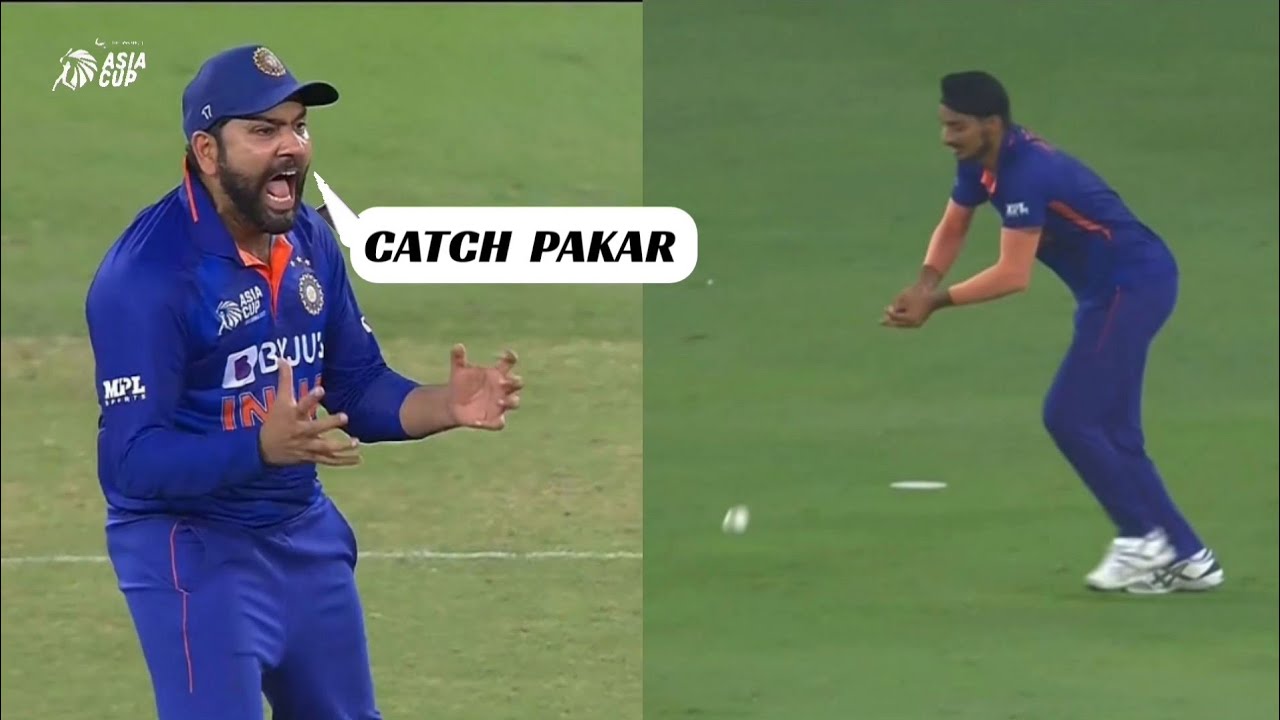 Rohit Sharma Angry on Arshdeep Singh | Ind vs Pak Asia Cup 2022 ...