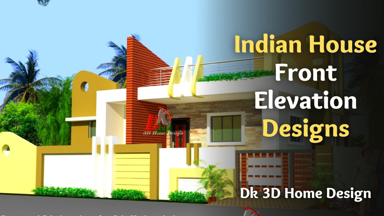 Indian House Front Elevation Designs | Village House Front ...