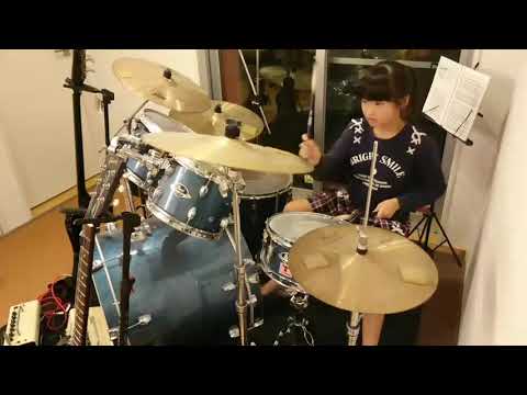ザ スタークラブ ドラムコピー ゴッドプレイエイジ 中村達也さんプレイ曲 ロッキンクレイジースターズ ドラマー美咲 小学四年生 10歳 ドラム歴4年 愛知県 ファミリーバンド Youtube