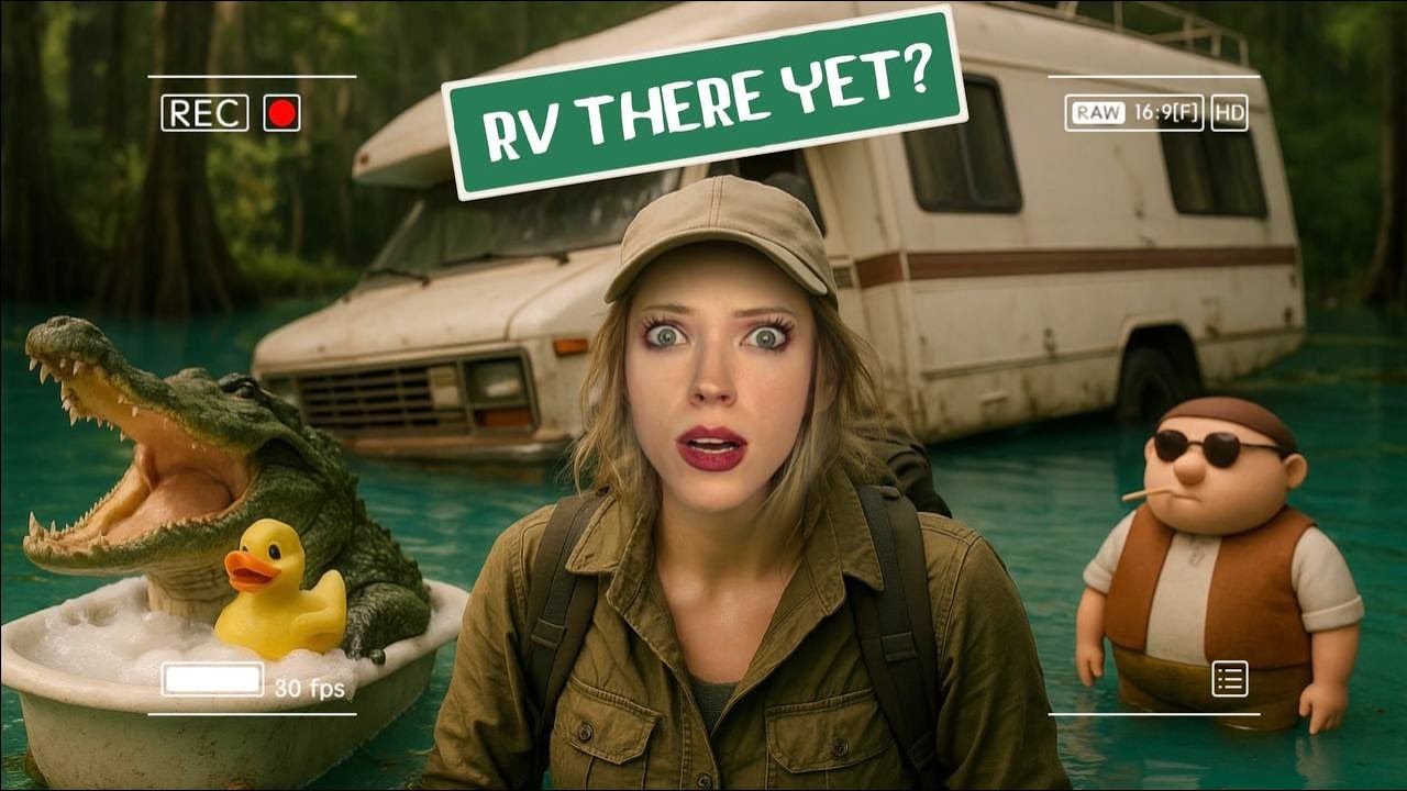 ПОПАЛИ В БОЛОТО С КРОКОДИЛАМИ! | RV THERE YET? | ПРОХОЖДЕНИЕ #2