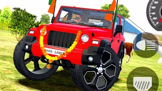 Modified Mahindra Thar🔥 Games:Indian Thar (Gadi Wala Games) Car Game Android Game - #games #thar