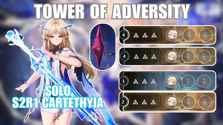 Solo Everything! S2R1 Cartethyia Cleared Tower of Adversity - Wuthering Waves